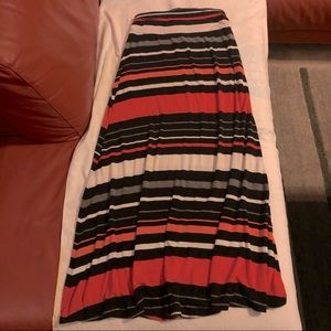 Striped Maxi Skirt by Merona